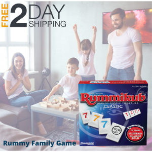 shly מוצרים לילדים בזול Rummikub Classic Edition Rummy Tile Game Kids Toy Christmas Gift Family Boy Girl